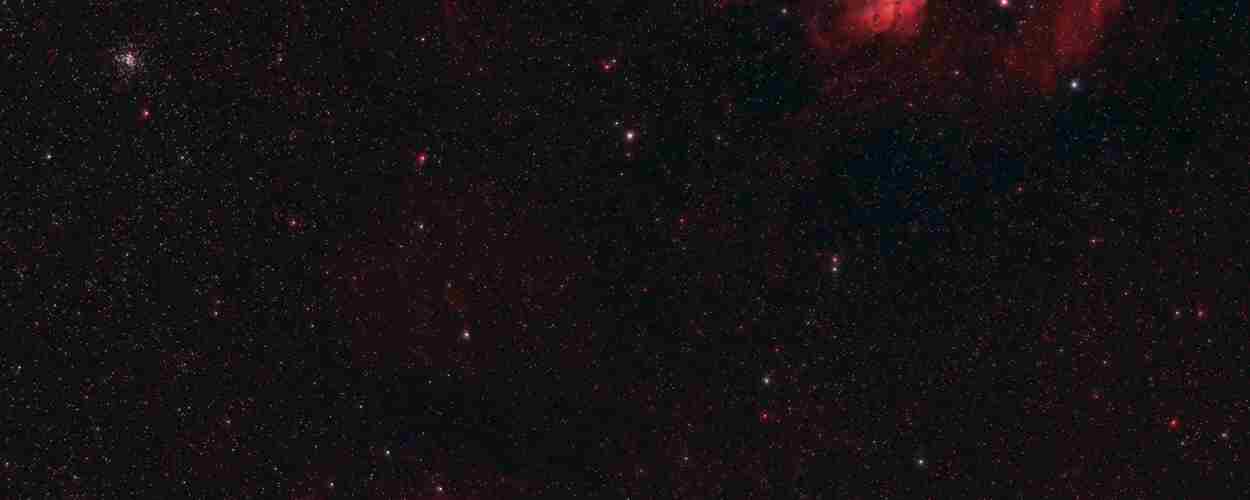 Nebulosas Flaming Star y Simeis 147 desde la ciudad