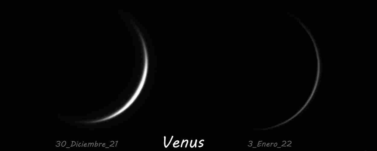 Venus a plena luz del día
