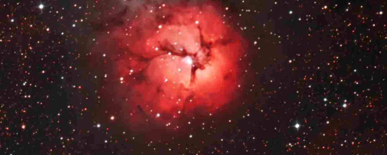 La nebulosa Trífida en Sagitario