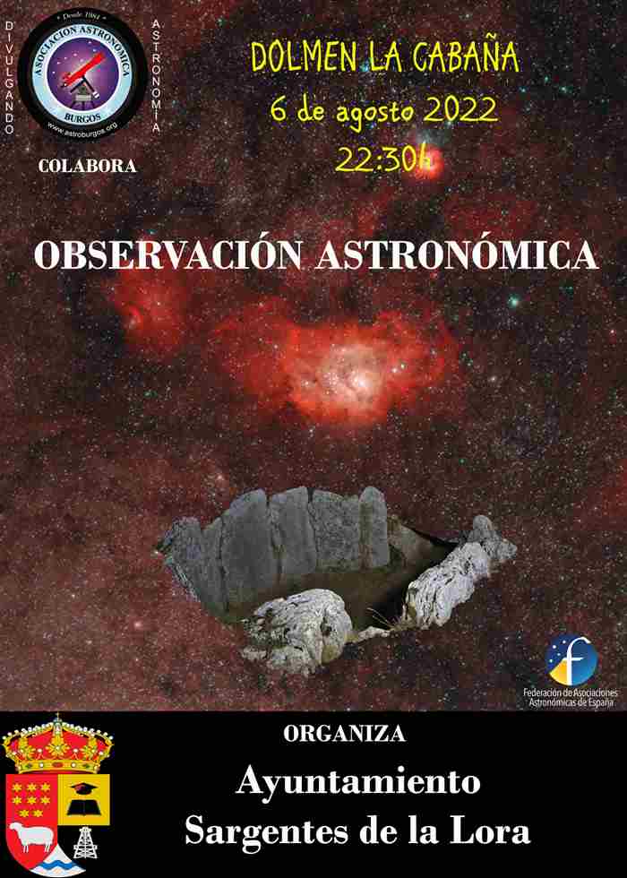 ACTIVIDADES DENTRO DE LA PROVINCIA - ASTROBURGOS / SARGENTES DE LA LORA (BURGOS)
